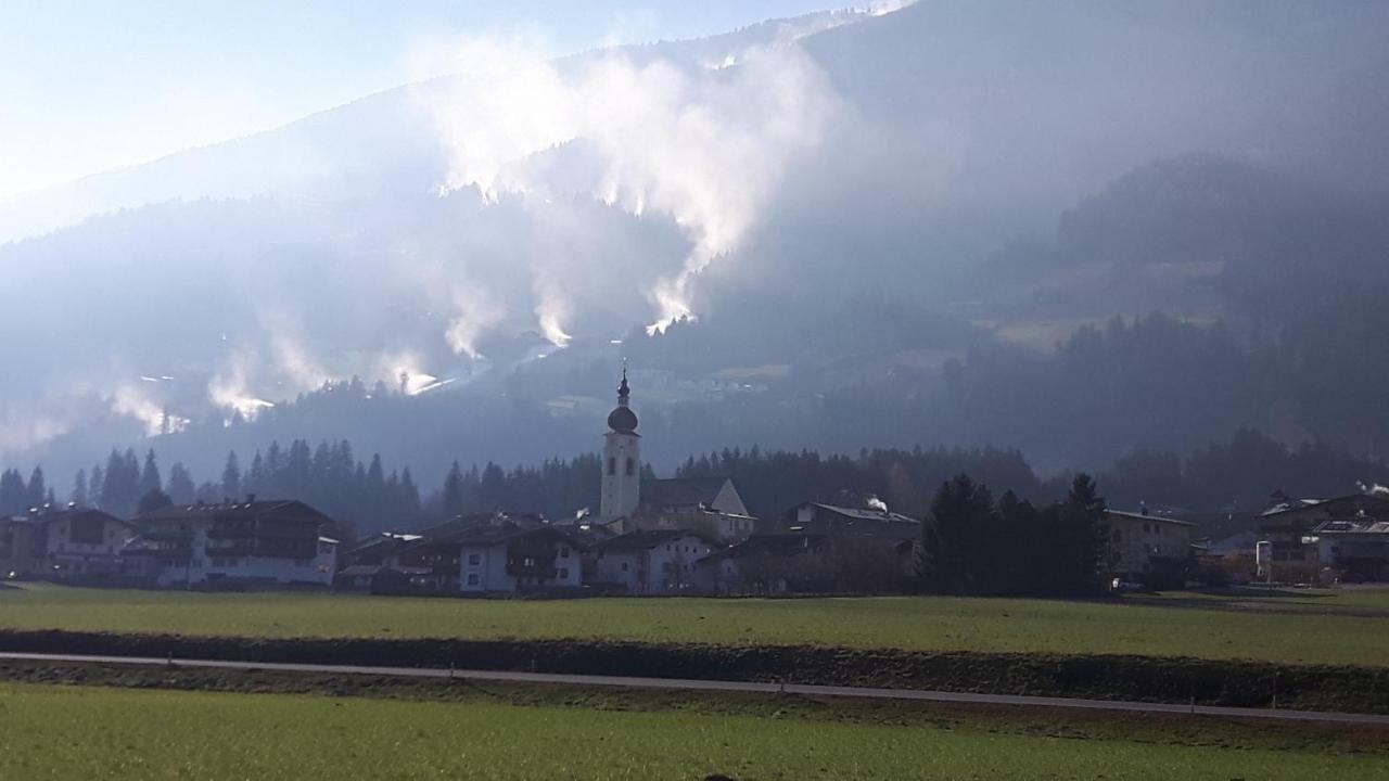 Apartamento Studio Hochzillertal Mit Sauna & E-Ladestation Ried im Zillertal Exterior foto